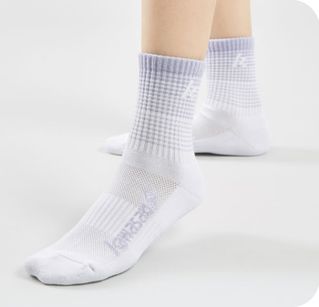 Socks Kawasaki K1F00-B6341 white/purple