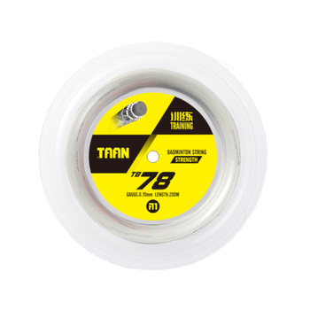 Badminton string TAAN TB-78 (200m) white