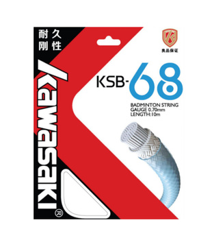 Badminton string KAWASAKI KSB-68 (10m) white