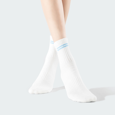 Socks Kawasaki K1F00-C6380 white/blue