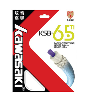 Badminton string KAWASAKI KSB-65 Ti (10m) yellow