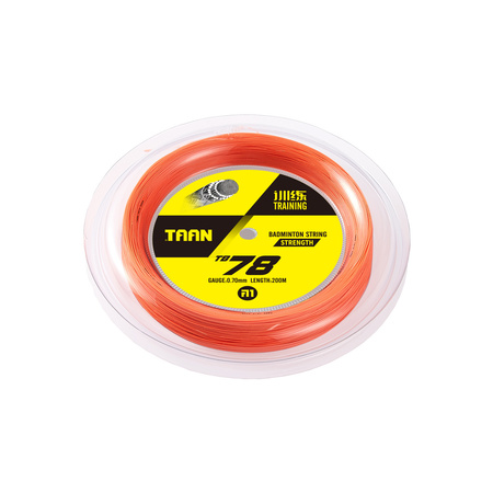 Badminton string TAAN TB-78 (200m) flu-orange