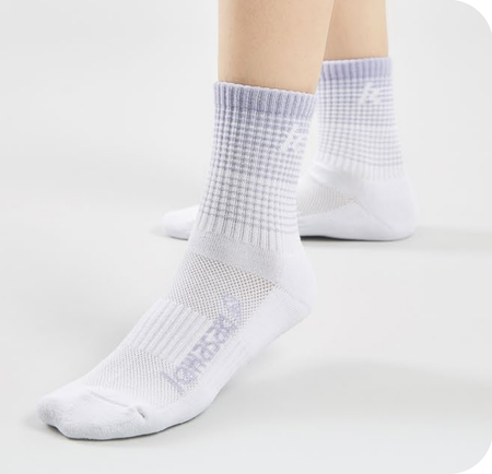 Socks Kawasaki K1F00-B6341 white/purple
